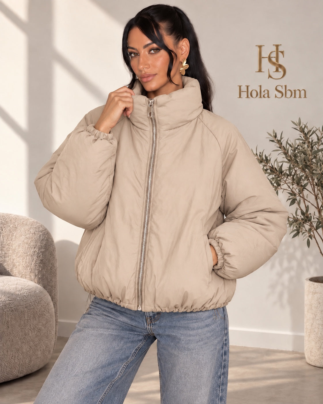 Jacket Nivex Beige